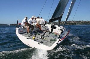 Very much designed to be sailed to her heeling angles. - Farr 400 photo copyright  John Curnow taken at  and featuring the  class