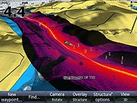 Lowrance's exclusive new StructureMap overlays Structure Scan data onto HDSGen2 series from your LSS-1 (option) onto your traditional charts! - Melbourne Summer Boat Show photo copyright Lowrance image library taken at  and featuring the  class