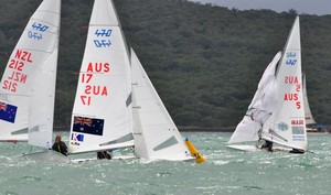 470 - On water action from Day 2 of Sail Auckland photo copyright Suellen Hurling taken at  and featuring the  class