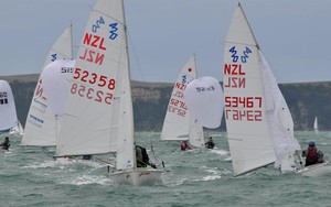 420&rsquo;s - On water action from Day 2 of Sail Auckland photo copyright Suellen Hurling taken at  and featuring the  class