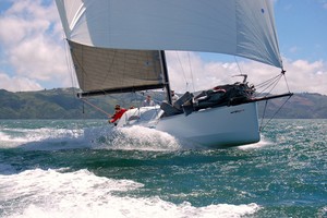 BT Boats Class40 Kiwi40FC 'Bodacious Dream' sea trials in Wellington, NZ photo copyright Oliver Dewar /Global Ocean Race http://www.globaloceanrace.com taken at  and featuring the  class