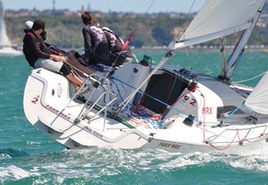 Wills crew  - 2012 NZ National Keelboat Championships photo copyright Brad Davies-LiveSailDie.com http://www.livesaildie.com taken at  and featuring the  class