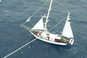 some sails shredded, engine out of order photo copyright  SW taken at  and featuring the  class