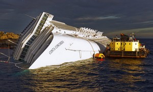 Giglio Porto, 25/01/12
Costa Concordia accident  on the rock of Giglio Island
Photo: © Carlo Borlenghi photo copyright Carlo Borlenghi / www.carloborlenghi.com taken at  and featuring the  class