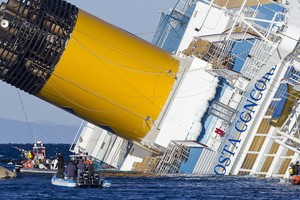 Giglio Porto, 25/01/12
Costa Concordia accident  on the rock of Giglio Island
Photo: © Carlo Borlenghi photo copyright Carlo Borlenghi / www.carloborlenghi.com taken at  and featuring the  class