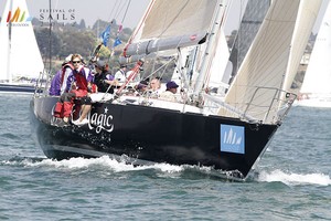 Festival Of Sails 2012, Club Marine Cruising Division, Royal Geelong Yacht Club, Geelong (AUS), 27/01/2012. Black Magic photo copyright Teri Dodds/ Festival of Sails http://www.festivalofsails.com.au/ taken at  and featuring the  class