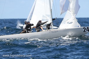 Barry - Etchells Worlds 2012 Final Day photo copyright Ingrid Abery http://www.ingridabery.com taken at  and featuring the  class
