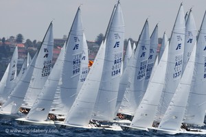Etchells Worlds 2012 Day 1 photo copyright Ingrid Abery http://www.ingridabery.com taken at  and featuring the  class
