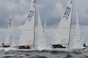 Etchells Worlds 2012 Day 1 photo copyright Ingrid Abery http://www.ingridabery.com taken at  and featuring the  class