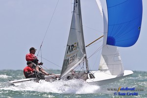 Peter Inns/Chris Went AUS - International Fireball World Championship 2012 photo copyright Tom Gruitt/Fotoboat taken at  and featuring the  class