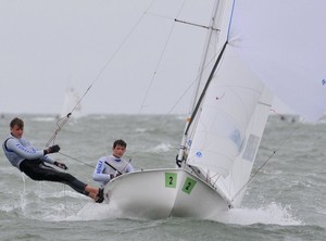 Matthew and Robert Crawford - 470 Junior World Championship 2012 photo copyright Christophe Favreau http://christophefavreau.photoshelter.com/ taken at  and featuring the  class