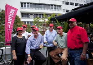 Mount Gay Rum 2012 Neptune Regatta. Mt Gay Rum Opening Party. If you want to get ahead, get a hat! photo copyright Guy Nowell/ Mt Gay Rum Neptune Regatta taken at  and featuring the  class