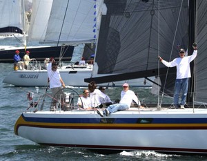 On their way - Newport to Ensenada Yacht Race 2012 photo copyright Rich Roberts http://www.UnderTheSunPhotos.com taken at  and featuring the  class