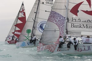 Pictures of the teams crossing the line on the opening day of Sailing Arabia the Tour. Leg 1. Bahrain

Credit: Lloyd Images - Sailing Arabia - The Tour 2012 photo copyright Lloyd Images http://lloydimagesgallery.photoshelter.com/ taken at  and featuring the  class