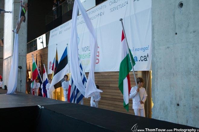 470 World Championships 2012 - Opening Ceremonies &copy; Thom Touw http://www.thomtouw.com