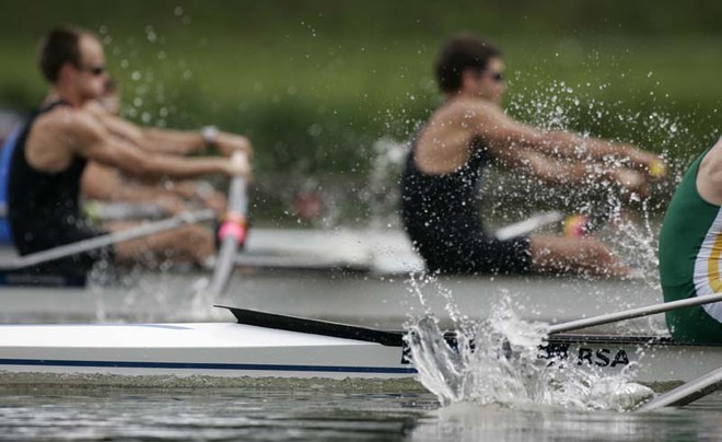 New Zealand’s Curtis Rapley (B) and Armin Svoboda (S) racing in the Under 23 Lightweight Men’s Pairs in the heats at the 2011 World Rowing Under 23 Championships in Amsterdam, the Netherlands © worldrowing.com http://www.worldrowing.com