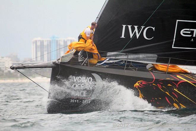 Volvo Ocean Race 2011-12 In-Port Race in Miami © Leighton O'Connor http://www.leightonphoto.com/