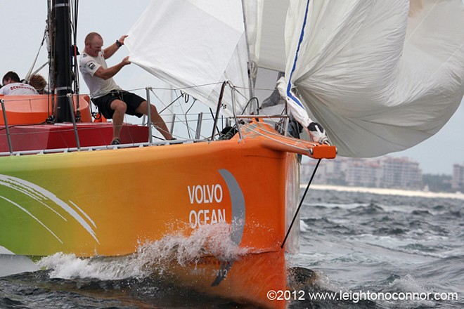 Volvo Ocean Race 2011-12 In-Port Race in Miami © Leighton O'Connor http://www.leightonphoto.com/