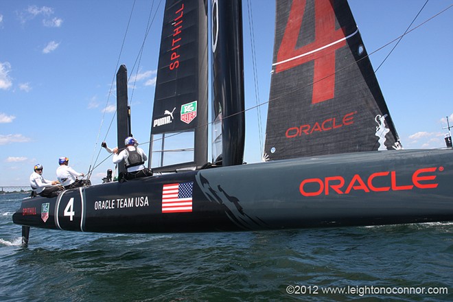 America’s Cup World Series Day 1 in Newport, RI © Leighton O'Connor http://www.leightonphoto.com/