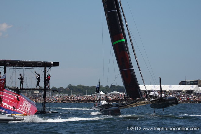America’s Cup World Series Day 1 in Newport, RI © Leighton O'Connor http://www.leightonphoto.com/