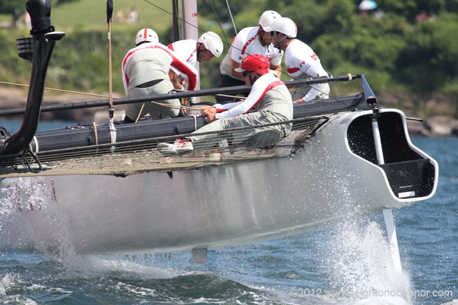 America’s Cup World Series Day 1 in Newport, RI © Leighton O'Connor http://www.leightonphoto.com/