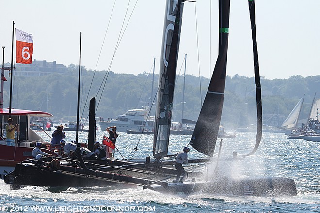 America’s Cup World Series Day 3 in Newport, RI) © Leighton O'Connor http://www.leightonphoto.com/