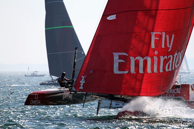 America’s Cup World Series Day 3 in Newport, RI) © Leighton O'Connor http://www.leightonphoto.com/