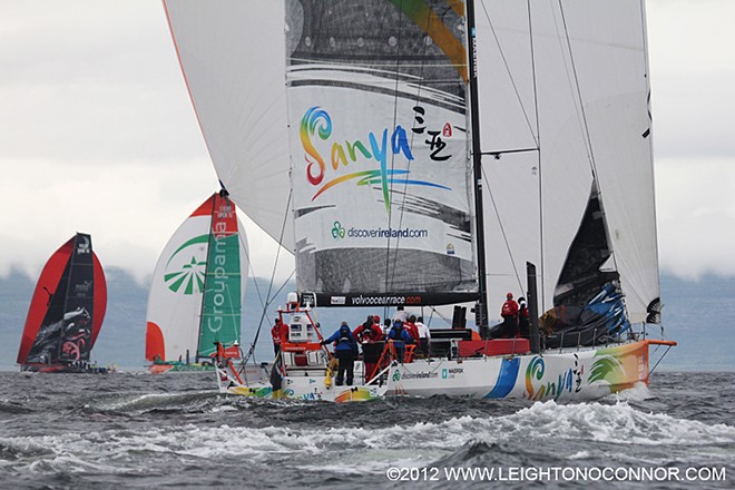 Sanya - Volvo Ocean Race 2011-12 - Galway, Ireland © Leighton O'Connor http://www.leightonphoto.com/