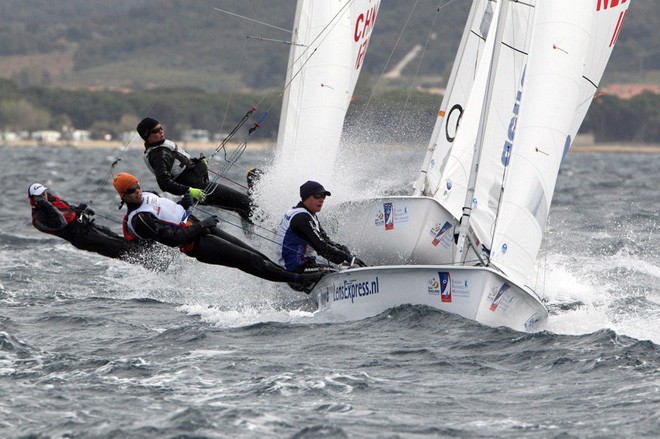 Semaine Olympique Francaise 2012 - 470 Women © Thom Touw http://www.thomtouw.com