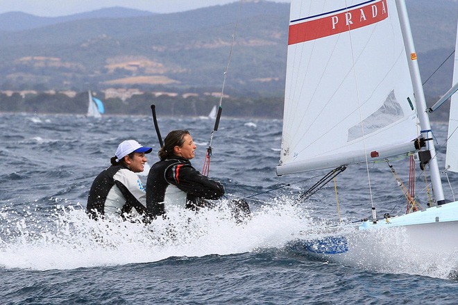 Semaine Olympique Francaise 2012 - 470 Women © Thom Touw http://www.thomtouw.com