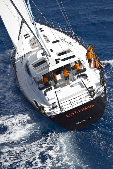 Loro Piana Caribbean Superyacht Regatta & Rendezvous 2012<br />
Race Day 1: BLISS © Carlo Borlenghi / www.carloborlenghi.com