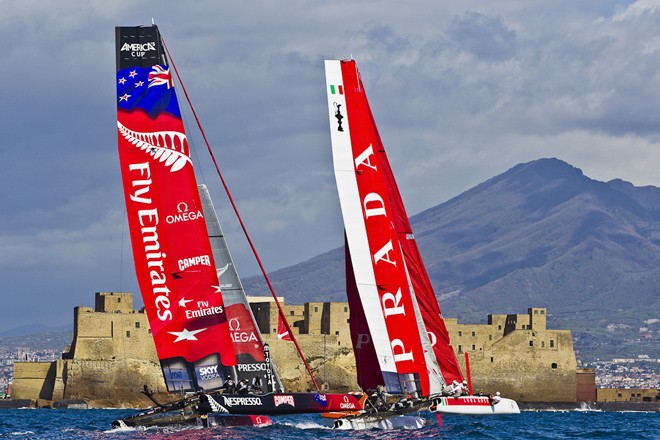 America’s Cup World Series Naples Day 2 © Carlo Borlenghi / www.carloborlenghi.com