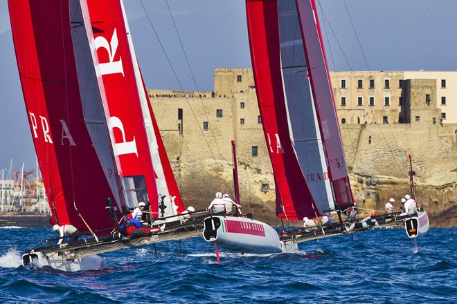 America’s Cup World Series Naples Day 2 © Carlo Borlenghi / www.carloborlenghi.com