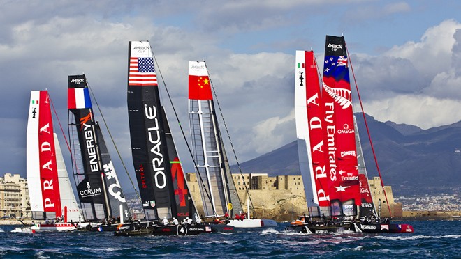 America’s Cup World Series Naples Day 2 © Carlo Borlenghi / www.carloborlenghi.com
