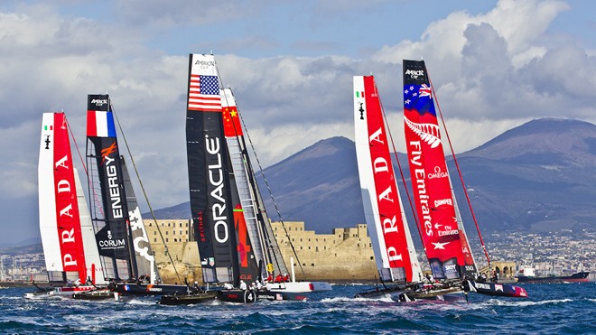 America’s Cup World Series Naples Day 2 © Carlo Borlenghi / www.carloborlenghi.com