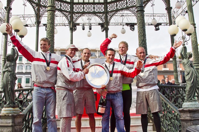 Luna Rossa wins America’s Cup World Series Naples 2012 © Luna Rossa/Studio Borlenghi