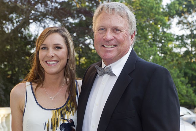 Newport, 30/06/12<br />
America’s Cup Hall of fame<br />
Hanna and Rod Davis<br />
Photo: © Luna Rossa/Carlo Borlenghi © Luna Rossa/Studio Borlenghi