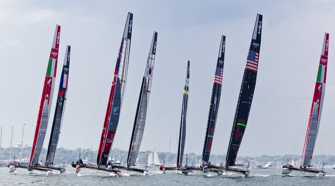 Luna Rossa wins the fleet race - America’s Cup World Series Newport 2012 © Luna Rossa/Studio Borlenghi