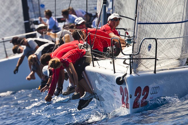 Porto Cervo, 28/06/12<br />
Audi Melges 32 European Championship 2012<br />
<br />
 ©  Guido Trombetta/BPSE/Studio Borlenghi