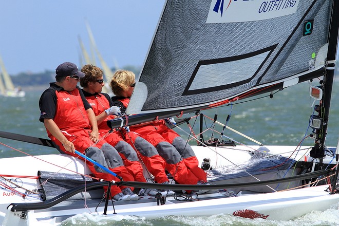 Audi Melges 20 Sperry Top-Sider Charleston Race Week 2012 © 2012 JOY | International Audi Melges 20 Class Association - copyright http://melges20.com/