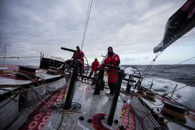 Onboard Puma Ocean Racing  during Leg 8 of the Volvo Ocean Race 2011-12 © Amory Ross/Puma Ocean Racing/Volvo Ocean Race http://www.puma.com/sailing