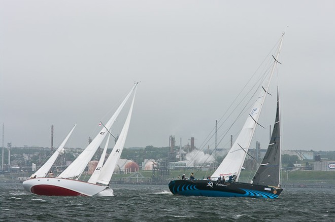Two competitors get into position just prior to the start of RHSP 2010 in Halifax harbour. © RHSP Media
