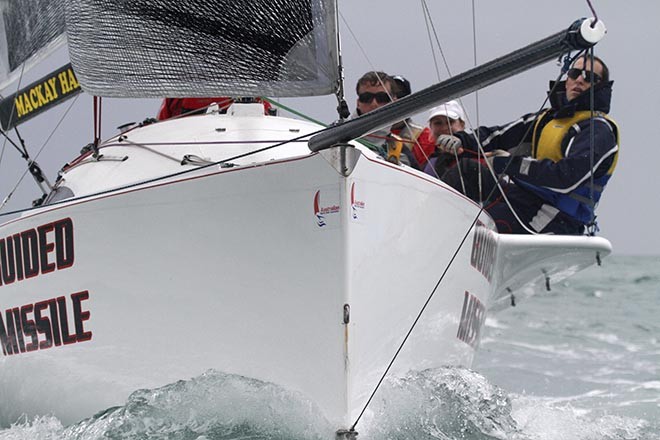 Up close and personal with a Guided Missile - Sail Mooloolaba 2012 © Teri Dodds http://www.teridodds.com