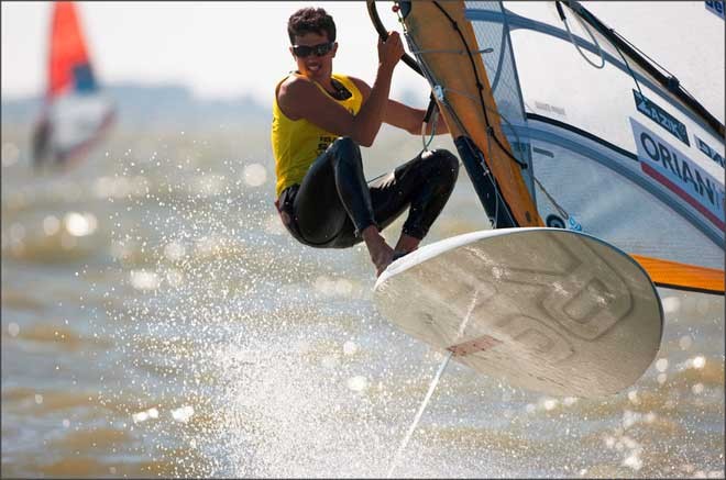 Men’s RS:X, Shahar Zubari - Delta Lloyd Regatta 2012 © Sander van der Borch http://www.sandervanderborch.com