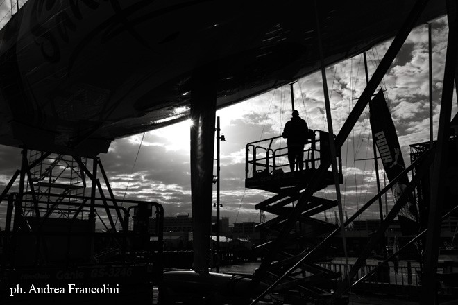 Volvo Ocean Race 2011-12 - Auckland stopover - 14-18/03/2012 - Auckland, New Zealand<br />
Dockside in Auckland - Volvo Ocean Race ©  Andrea Francolini Photography http://www.afrancolini.com/