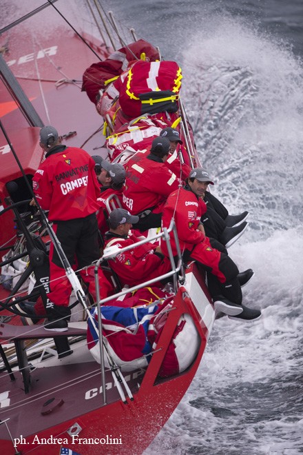 CAMPER - Leg 5 start - Volvo Ocean Race 2011-12 ©  Andrea Francolini Photography http://www.afrancolini.com/