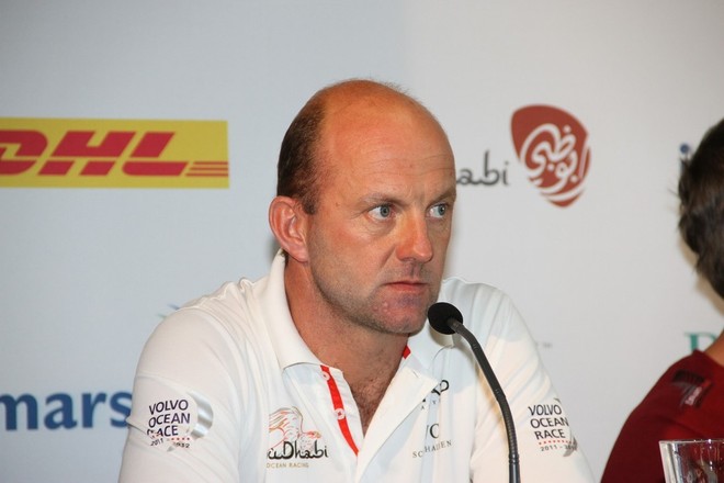 Ian Walker, skipper of Abu Dhabi © Richard Gladwell www.photosport.co.nz