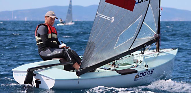 Florian Raudaschl - 2012 Finn Junior and Senior European Championship Day 1 © Robert Deaves/Finn Class http://www.finnclass.org
