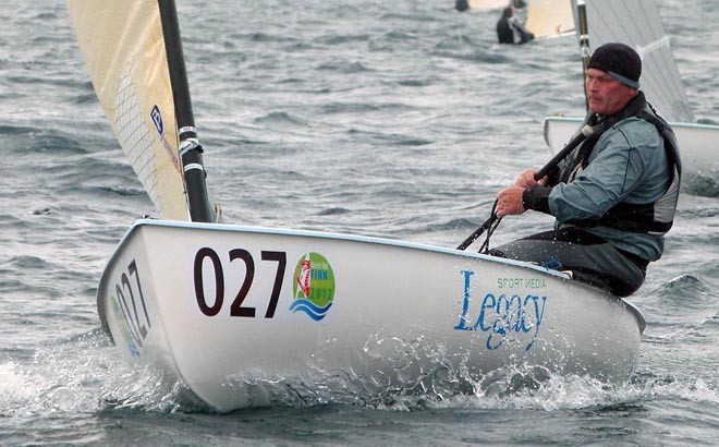 Finn World Masters 2012 day 4 - Allen Burrell &copy; Claire ADB and BFA