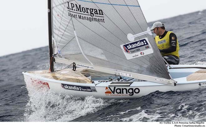 Ben Ainslie on day 5 &copy; MartinezStudio.es http://www.rc44.com